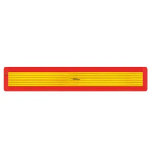 R70 - 1 Targa ECE 70/01 Rimorchi Alu 1mm 1130 x 195 vignal D11263