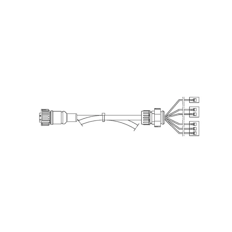 FCA - 7-way rear light harness for 2500 mm junction module vignal D11626 FCA - 7-way rear light harness for 2500 mm junction module vignal D11626
