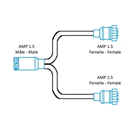 FCA - Doubleur de feux AMP 1.5 - 7 voies vignal D11689