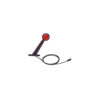 DX - Luce d'ingombro e luce d'ingombro Lampadine 12/24V cristallo + cavo rosso click in vignal D11796