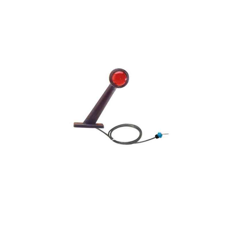 DX - Luce d'ingombro e d'ingombro Lampadine 12/24V cristallo + rossa montaggio su modulo di giunzione DX - Luce d'ingombro e d'ingombro Lampadine 12/24V cristallo + rossa montaggio su modulo di giunzione