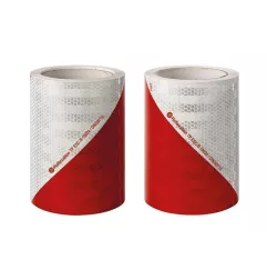 BA - Set of Red/White Chevron rollers Class B 9 m VIGNAL D11955