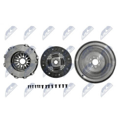 Kit D'embrayage Avec Volant D'inertie RENAULT ENG.2.0DCI M9R LAGUNA II SCENIC 05 - NZS-RE-000, SCKN923R, 828381