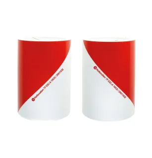 BA - Set of rollers Chevron Red/White Class A 9 m vignal D12020