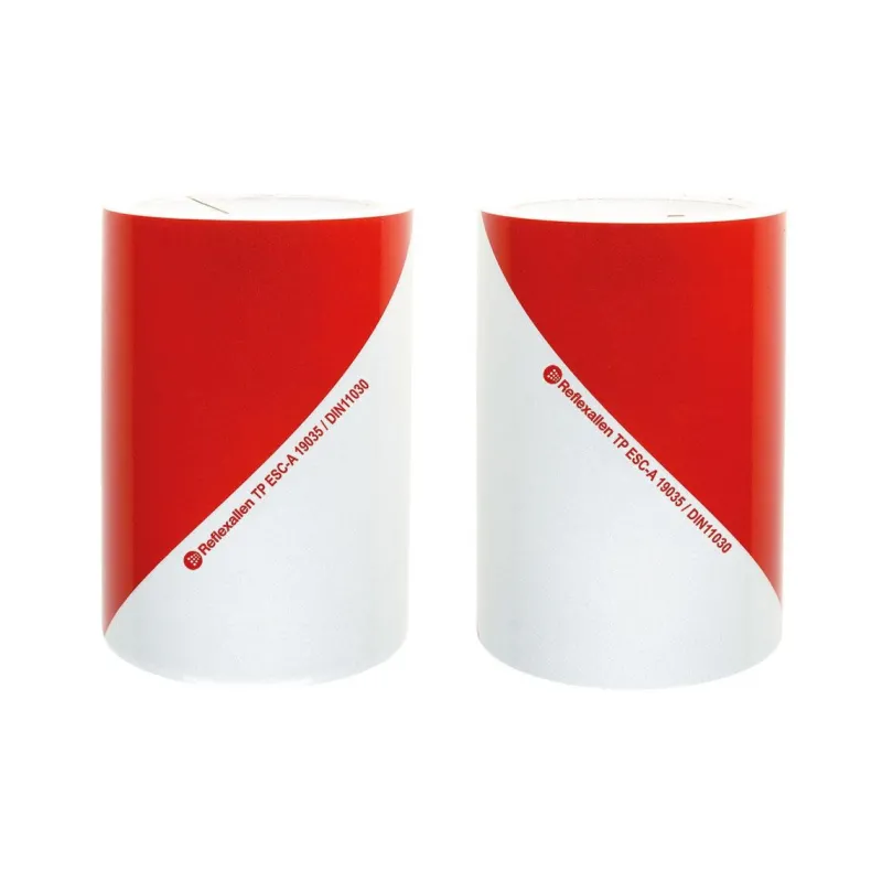 BA - Set rouleaux Chevron Rouge/Blanc Classe A 9 m vignal D12020 BA - Set rouleaux Chevron Rouge/Blanc Classe A 9 m vignal D12020
