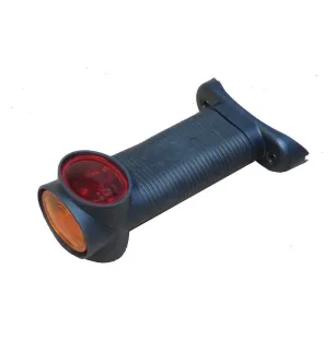 DX - Sostituzione lampadine e luci d'ingombro 12/24V cristallo+rossa+ambra su LC5TDX