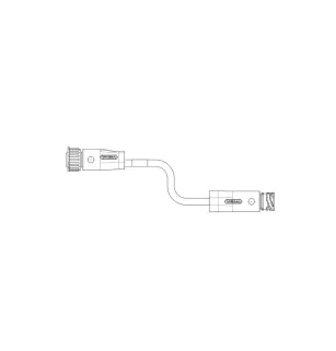 FCA - AMP 1.5 extension - 7 ways 1000 mm vignal D12449
