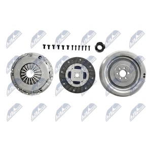 Kit D'embrayage Avec Volant D'inertie SKODA OCTAVIA 1.9TDI 90/100/110 KM 2005.10 - 02A141165G, 38105264H, 06A105264M