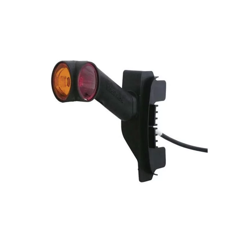 DXLC8 - Lámparas de luz de gálibo y gálibo 12/24V cristal + rojo + ámbar montaje en LC8 DXLC8 - Lámparas de luz de gálibo y gálibo 12/24V cristal + rojo + ámbar montaje en LC8