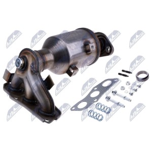 Catalyseur TOYOTA AYGO 1.0(1KR-FE) 2005-2014 - 1608916280, 17140-0Q060, 17140-0Q080