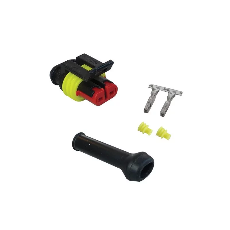 CONN - Kit riparazione connettore femmina 2 vie SUPERSEAL VIGNAL D13880 CONN - Kit riparazione connettore femmina 2 vie SUPERSEAL VIGNAL D13880