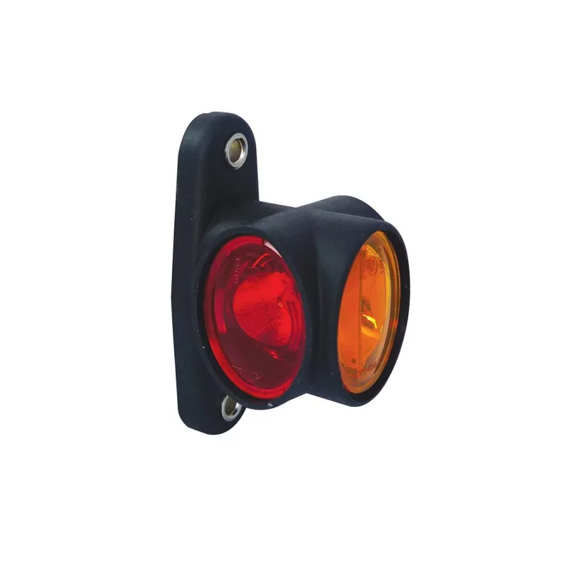 DX LED - Luz de gálibo LED simétrica 12/24V cristal + rojo + ámbar VIGNAL D14031 DX LED - Luz de gálibo LED simétrica 12/24V cristal + rojo + ámbar VIGNAL D14031