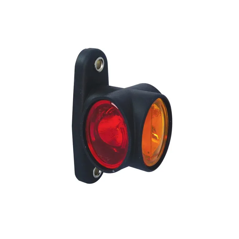 DX LED - Luz de gálibo LED simétrica 12/24V cristal + rojo + ámbar VIGNAL D14035 DX LED - Luz de gálibo LED simétrica 12/24V cristal + rojo + ámbar VIGNAL D14035
