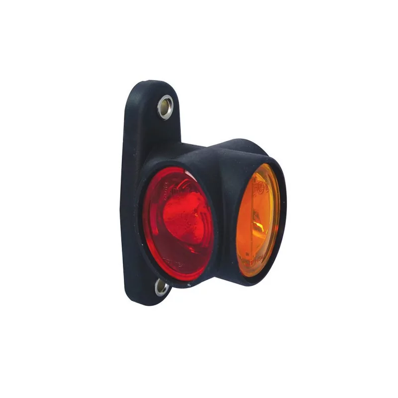 DX LED - Luz de gálibo LED simétrica 12/24V cristal + rojo + ámbar VIGNAL D14035 DX LED - Luz de gálibo LED simétrica 12/24V cristal + rojo + ámbar VIGNAL D14035