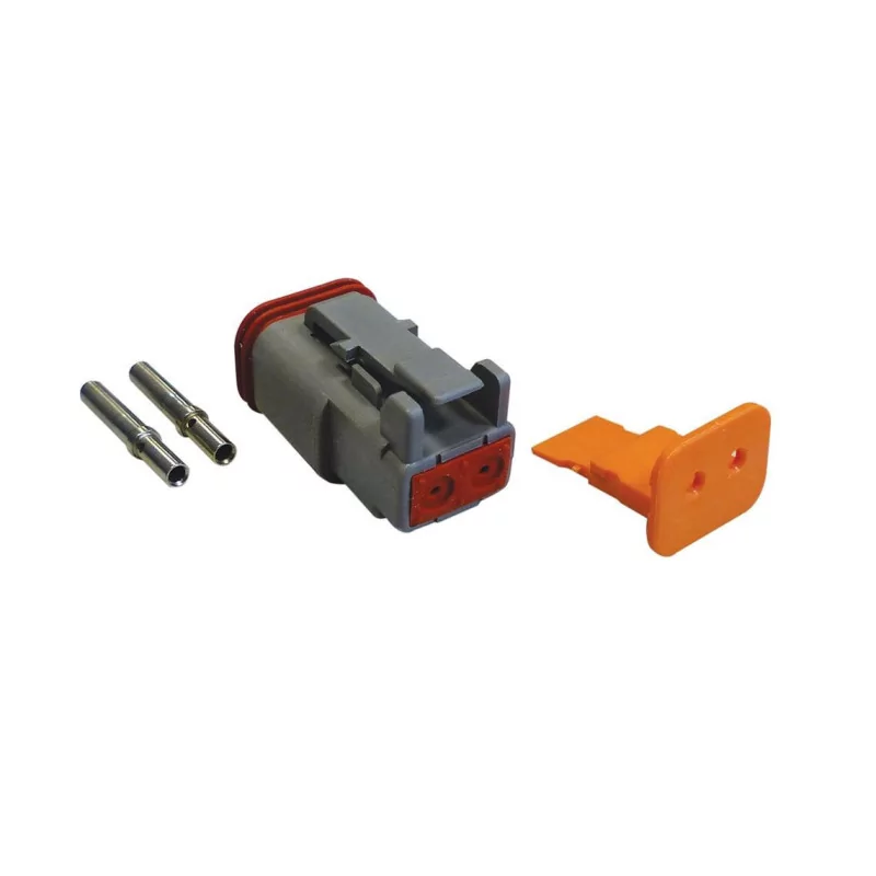 CONN - Deutsch 2-way connector repair kit DT 06-2S female VIGNAL D14170 CONN - Deutsch 2-way connector repair kit DT 06-2S female VIGNAL D14170