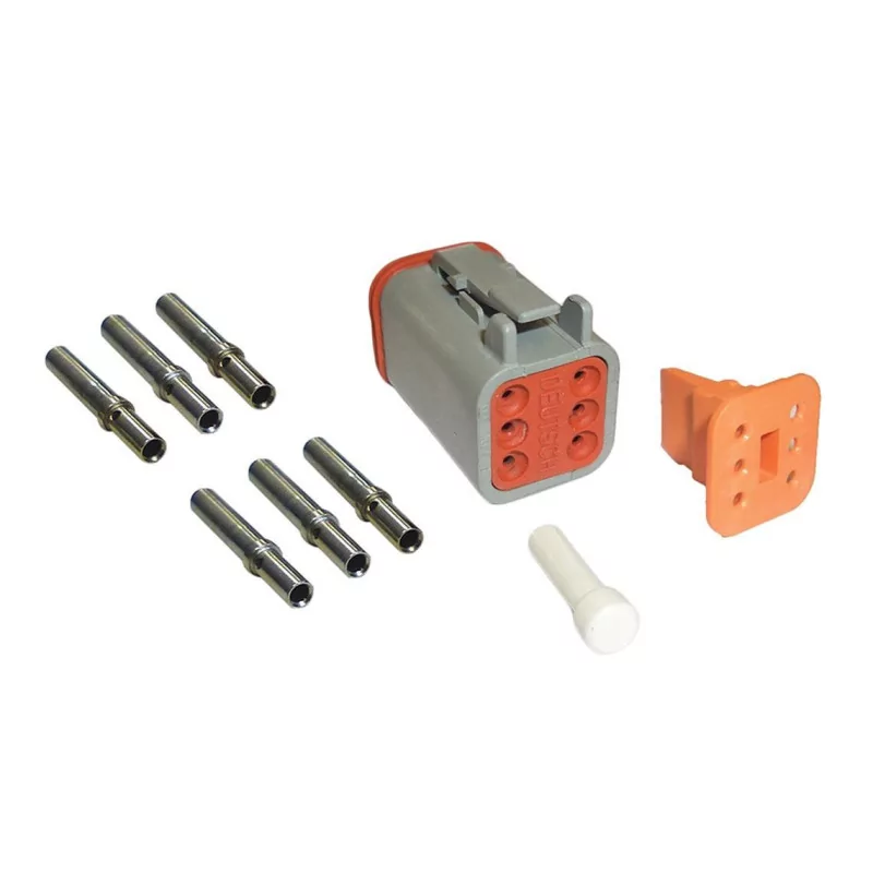 CONN - Kit reparación conector hembra Deutsch 6 vías VIGNAL D14352 CONN - Kit reparación conector hembra Deutsch 6 vías VIGNAL D14352