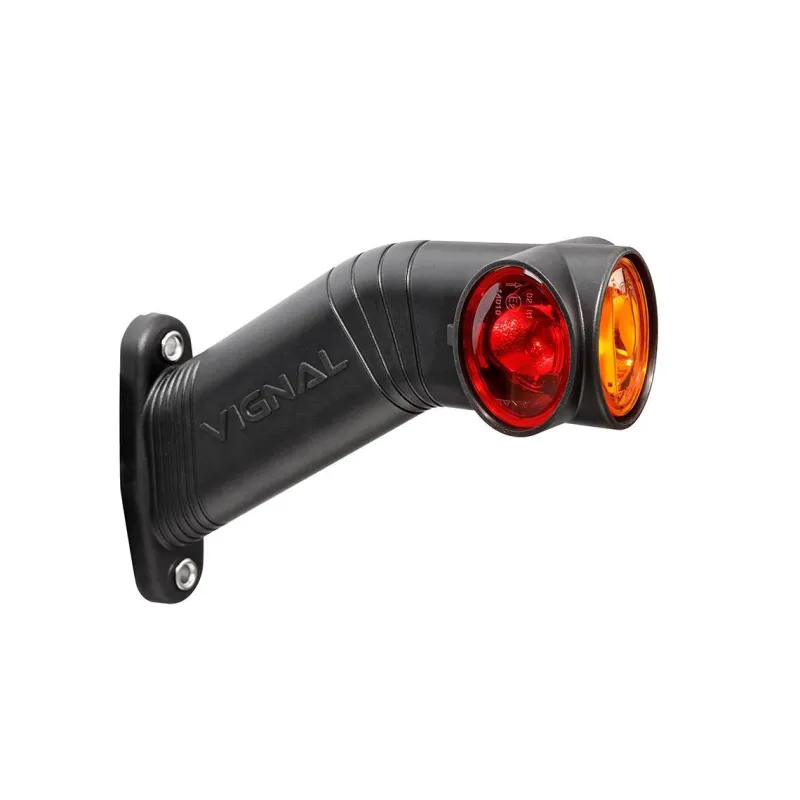 DX LED - Rechter LED-Umrissleuchte 12/24V Kristall + Rot + Bernstein VIGNAL D14422 DX LED - Rechter LED-Umrissleuchte 12/24V Kristall + Rot + Bernstein VIGNAL D14422