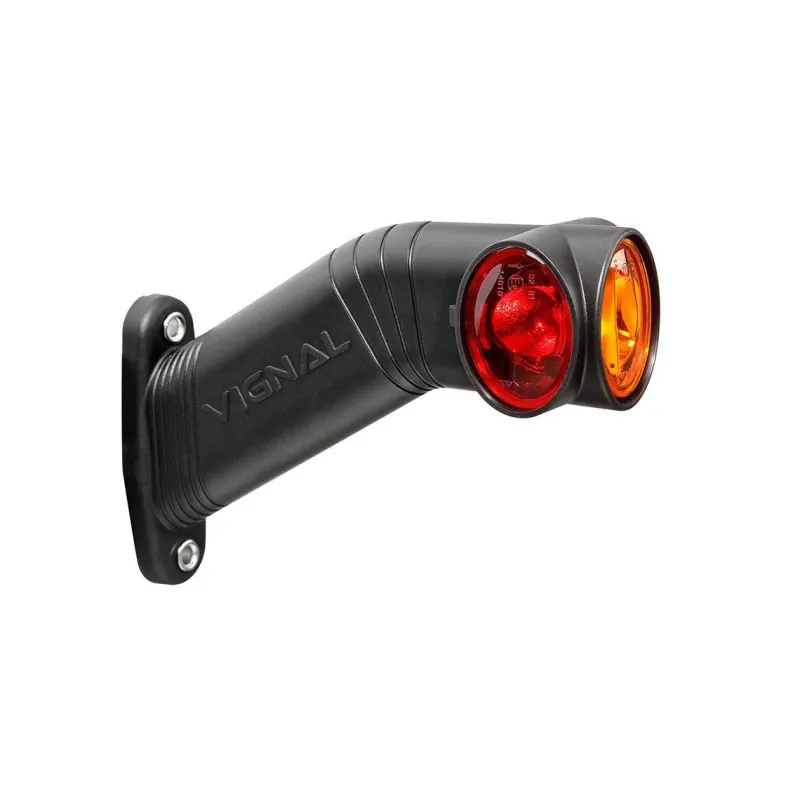 DX LED - Rechte LED-Umrissleuchte 12/24V kristall + rot + gelb VIGNAL D14424 DX LED - Rechte LED-Umrissleuchte 12/24V kristall + rot + gelb VIGNAL D14424