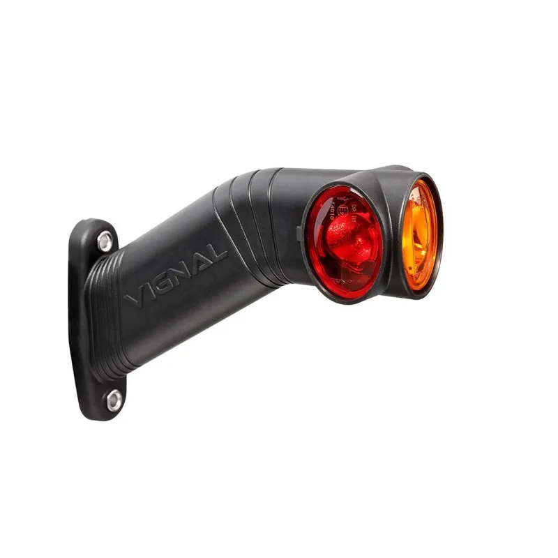 DX LED - Right LED clearance light 12/24V crystal + red + amber VIGNAL D14428 DX LED - Right LED clearance light 12/24V crystal + red + amber VIGNAL D14428