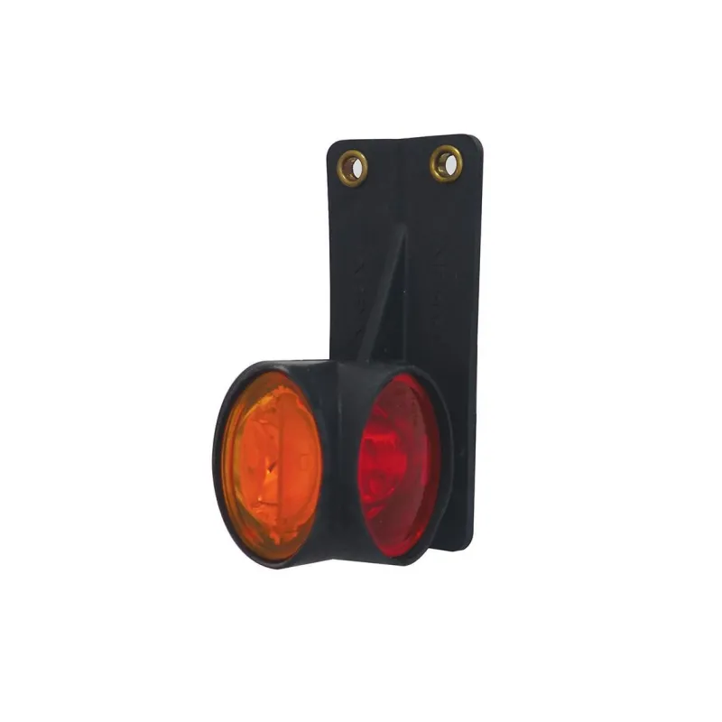 DX LED - Left side marker light LED 12/24V crystal + red + amber VIGNAL AD14429 DX LED - Left side marker light LED 12/24V crystal + red + amber VIGNAL AD14429