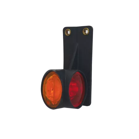 DX LED - Feu de gabarit gauche LED 12/24V cristal + rouge + ambre 