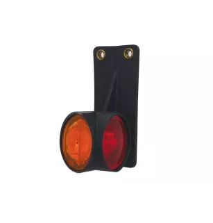 DX LED - Feu de gabarit gauche LED 12/24V cristal + rouge + ambre