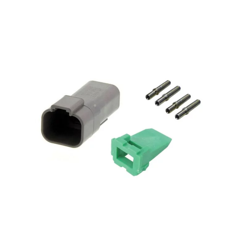 CONN - Kit reparación conector Deutsch 4 vías DT 04-4P macho VIGNAL D14434