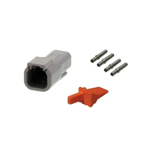 CONN - Kit reparación conector Deutsch 4 vías DTM04-4P macho VIGNAL D14435