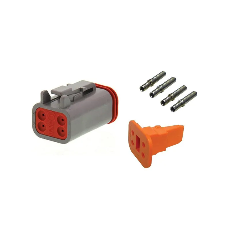CONN - Kit riparazione connettore Deutsch 4 vie DT 06-4S femmina VIGNAL D14436 CONN - Kit riparazione connettore Deutsch 4 vie DT 06-4S femmina VIGNAL D14436