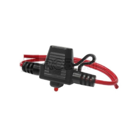 Porte-fusibles pré-câblé avec Led rouge pour fusibles MIKRO 15A