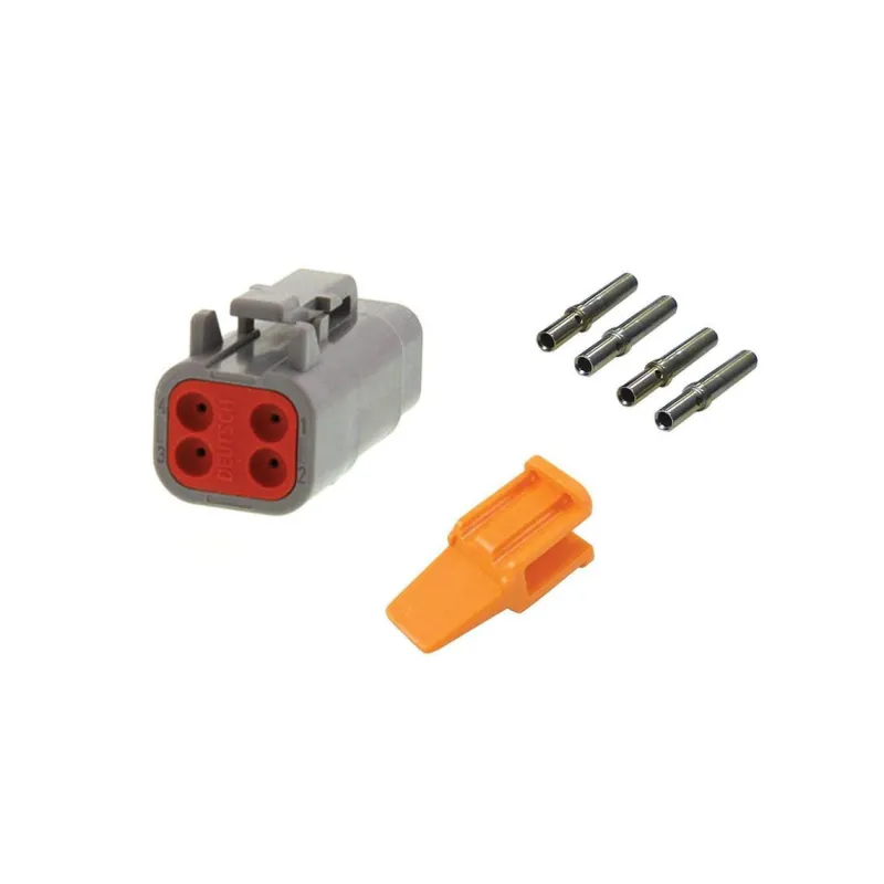CONN - Kit reparación conector Deutsch 4 vías DTM06-4S hembra VIGNAL D14437 CONN - Kit reparación conector Deutsch 4 vías DTM06-4S hembra VIGNAL D14437