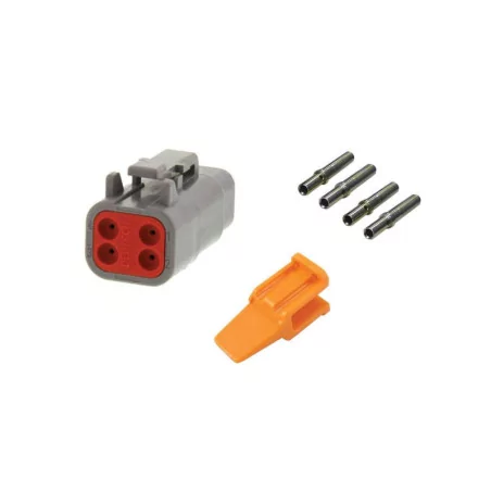 CONN - Kit reparación conector Deutsch 4 vías DTM06-4S hembra VIGNAL D14437