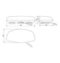 Lichtmaschine Opel 120A Hella 012240001 EAI 11654 WAI 11654N WAI 11654R
