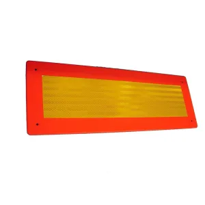 R70 - 2 Plaques ECE 70/01 remorques plastique 566 x 132 VIGNAL D14536