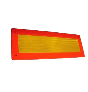 R70 - 2 Piastre ECE 70/01 rimorchi in plastica 566 x 132 VIGNAL D14536
