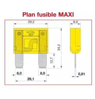 Fusible MAXI SAE J 1888 - ISO 8820 70A