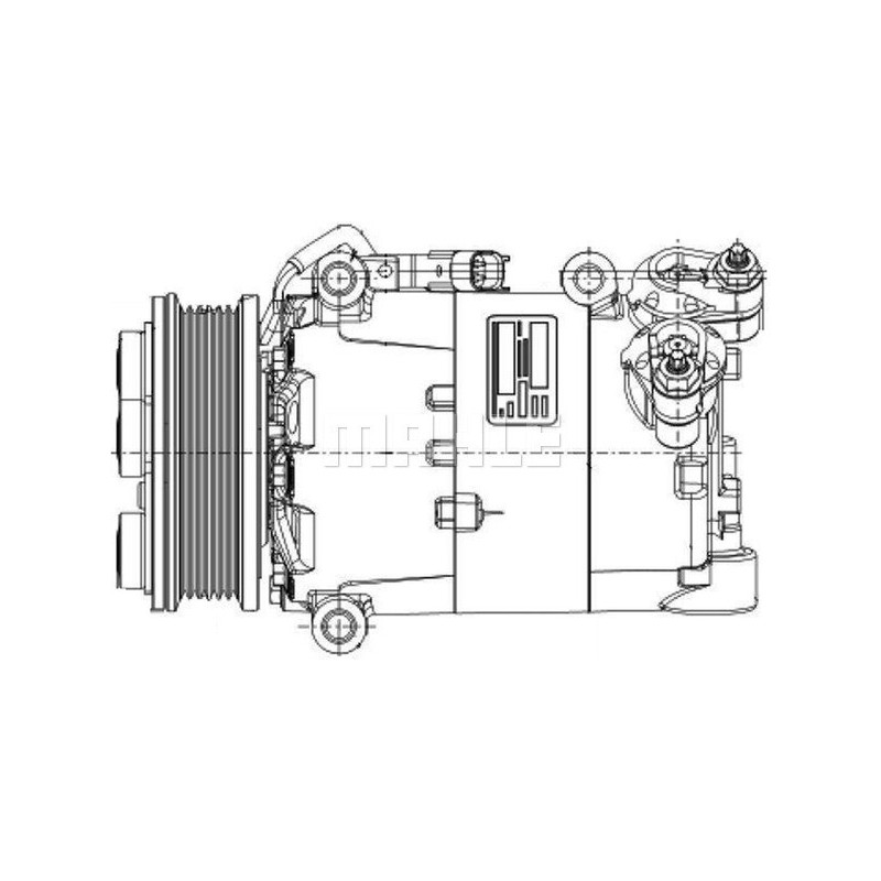 Compresseur de clim Ford - 90595064, 1693622, 1694191.00