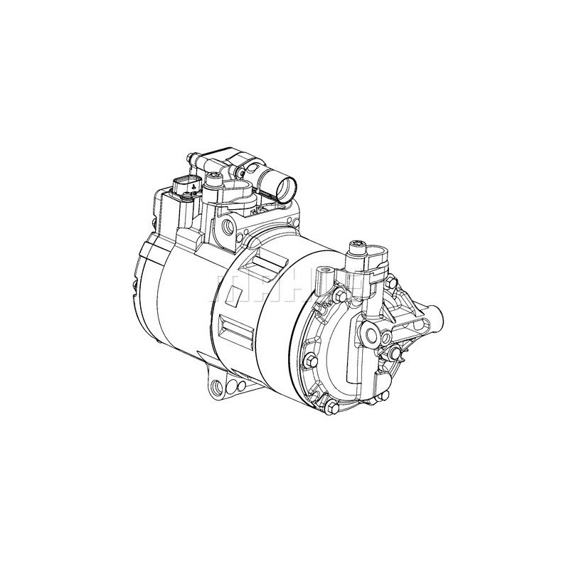 Compresseur de clim BMW - Mini Electrique - 95455001, 64526998210, 64529347661.00