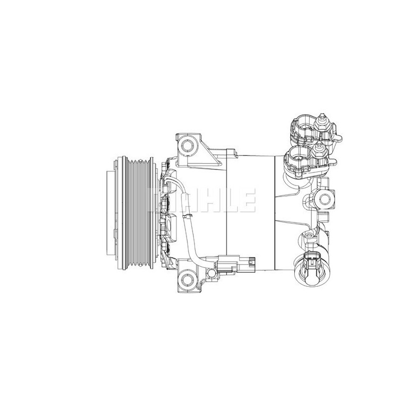 Compresseur de clim Ford - 90595023, 1940541, 2032813.00