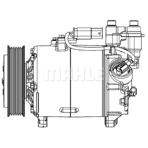 Compresseur de clim BMW - 90215082, 64526826882, 6452682688201.00