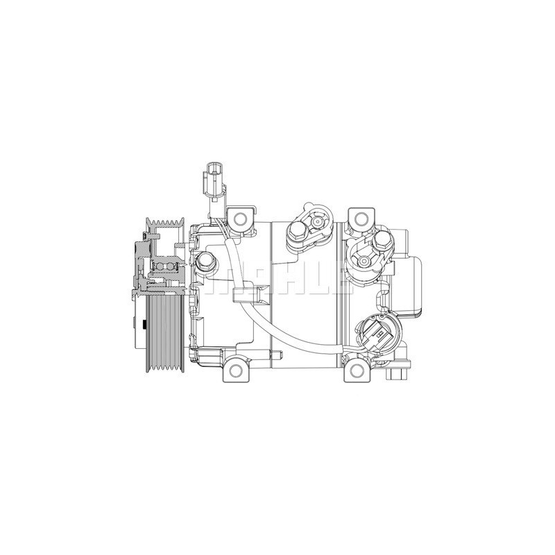 Compresseur de clim Kia/Hyundai - 90155020, 97701A6900, 97701C8051