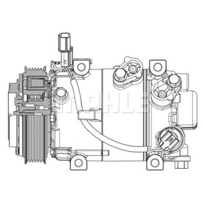 Compresseur de clim Kia/Hyundai - 90155021, 97701G4300, ACP01283