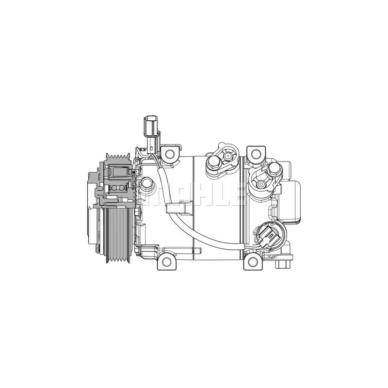 Compresseur de clim Kia/Hyundai - 90155021, 97701G4300, ACP01283