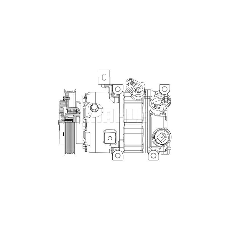Compresseur de clim Kia/Hyundai - 90155026, 97701D7100, 511065.00