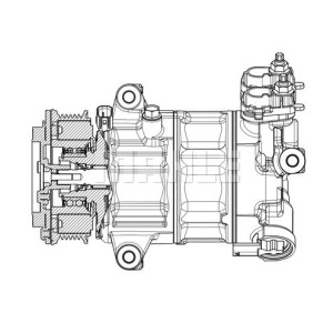 Compresseur de clim Ford - 1986AD1408, 90595024, 2203489.00
