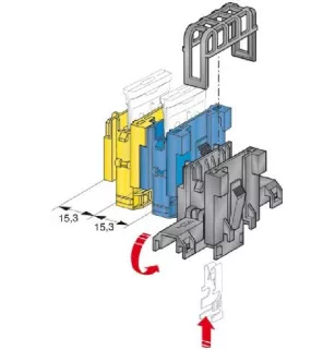 Porte-fusibles clipsables pour fusibles à fiches UNIVERSELS