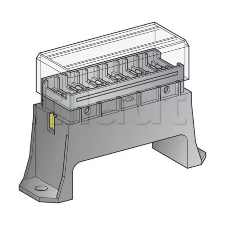 Boîte à fusibles pour 4 ou 6 fusibles UNIVERSELS