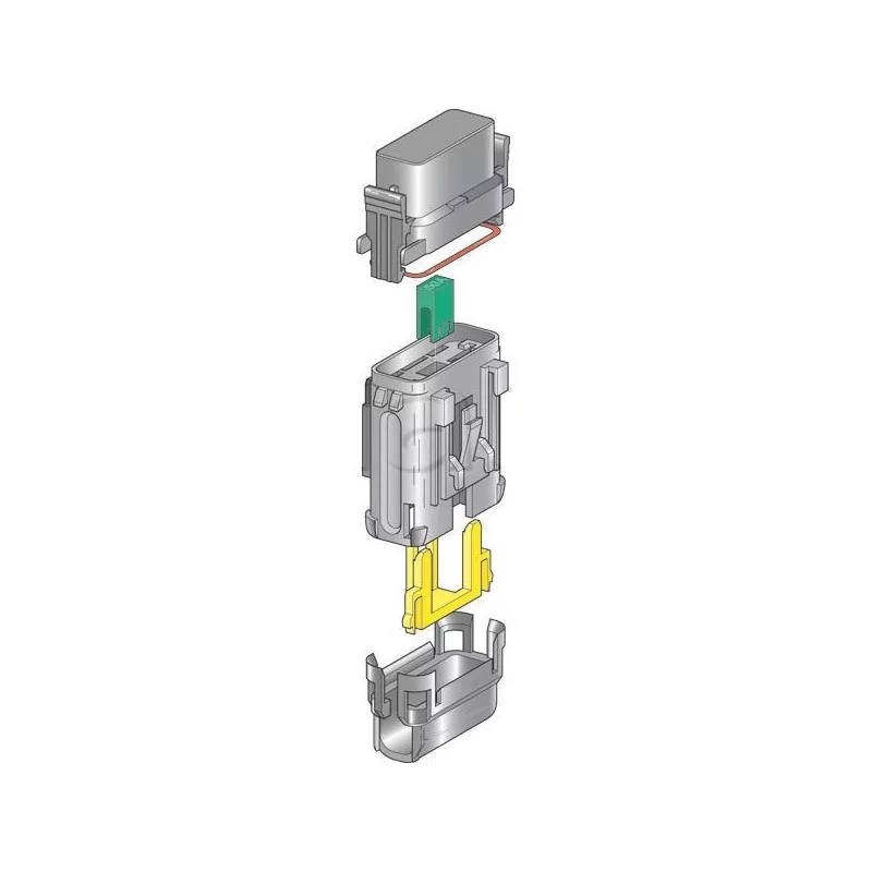 Porte-fusibles pour fusible à fiches MAXI - Etanche - Clipsable