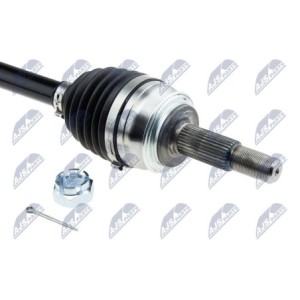 Demi-arbre de transmission DROITE NISSAN X-TRAIL T32 1.6DCI 2WD 14 - 391004BE3B, NI244R