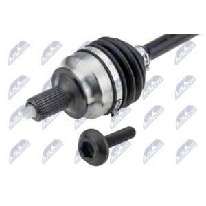 Demi-arbre de transmission AVANT MERCEDES GLK X204 4MATIC 08-15 - A2043301500, A2043302601